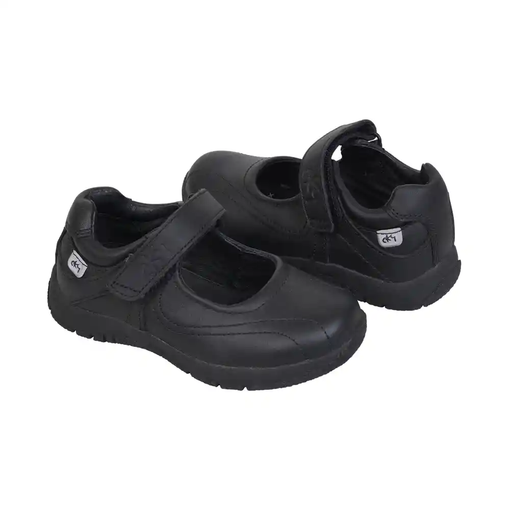 Zapatos Reina Escolar Senior Para Niña Negra Talla 36