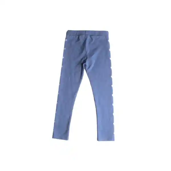Calza Niña Azul petróleo Pillin 6 a