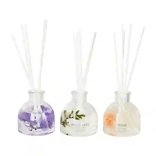 Set de Difusores Aromáticos Con Flor