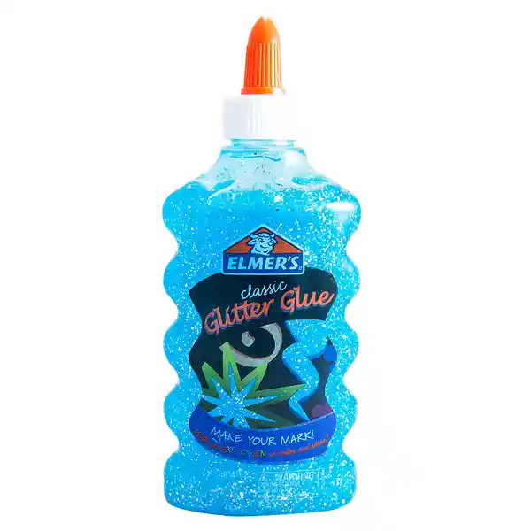 Elmers Pegamento Glitter Glue Azul