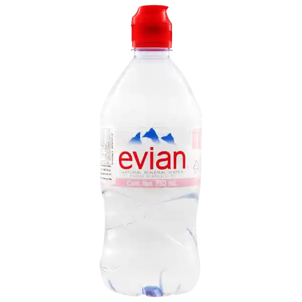 Evian Agua Mineral Sin Gas