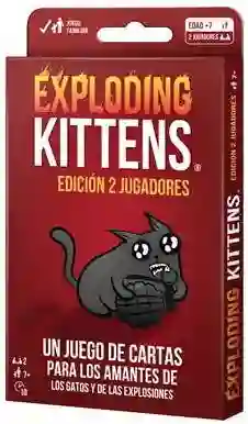 Exploding Juego de Mesa Kittens 2 Jugadores