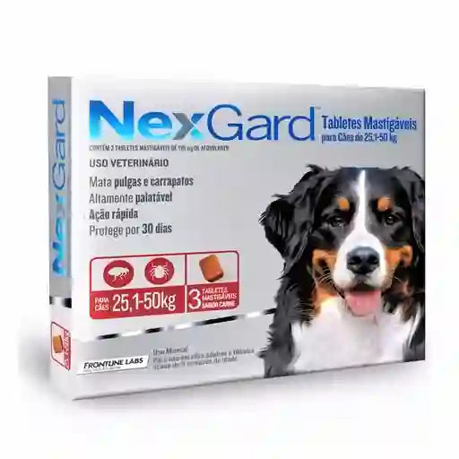 Nexgard 25-50kg 3 Comprimidos