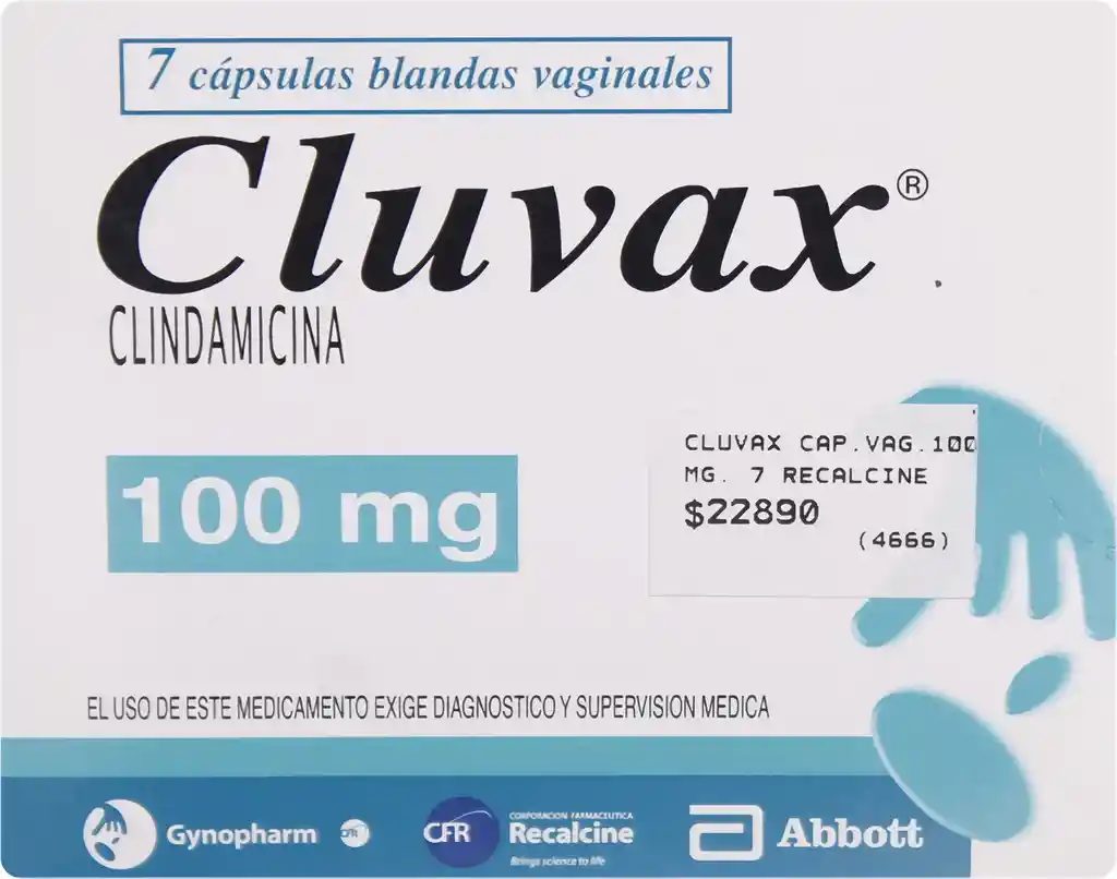 Antimicoticos Antiinfecciosos Cluvax 100mg