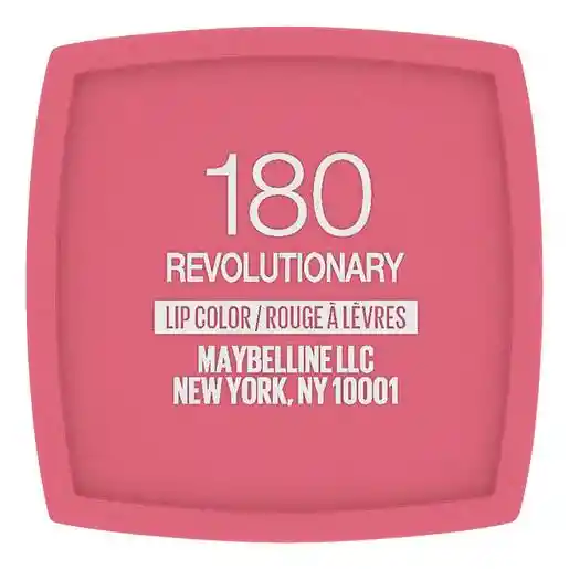 Maybelline Labial Superstay Matte Ink Pink 180 Revolutionary
