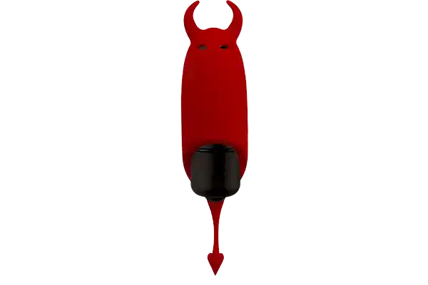 Bolita Vibradora Figuras Diablo Rojo