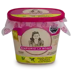 Emporio La Rosa Pote de helado Sabor Limón, Menta y Albahaca