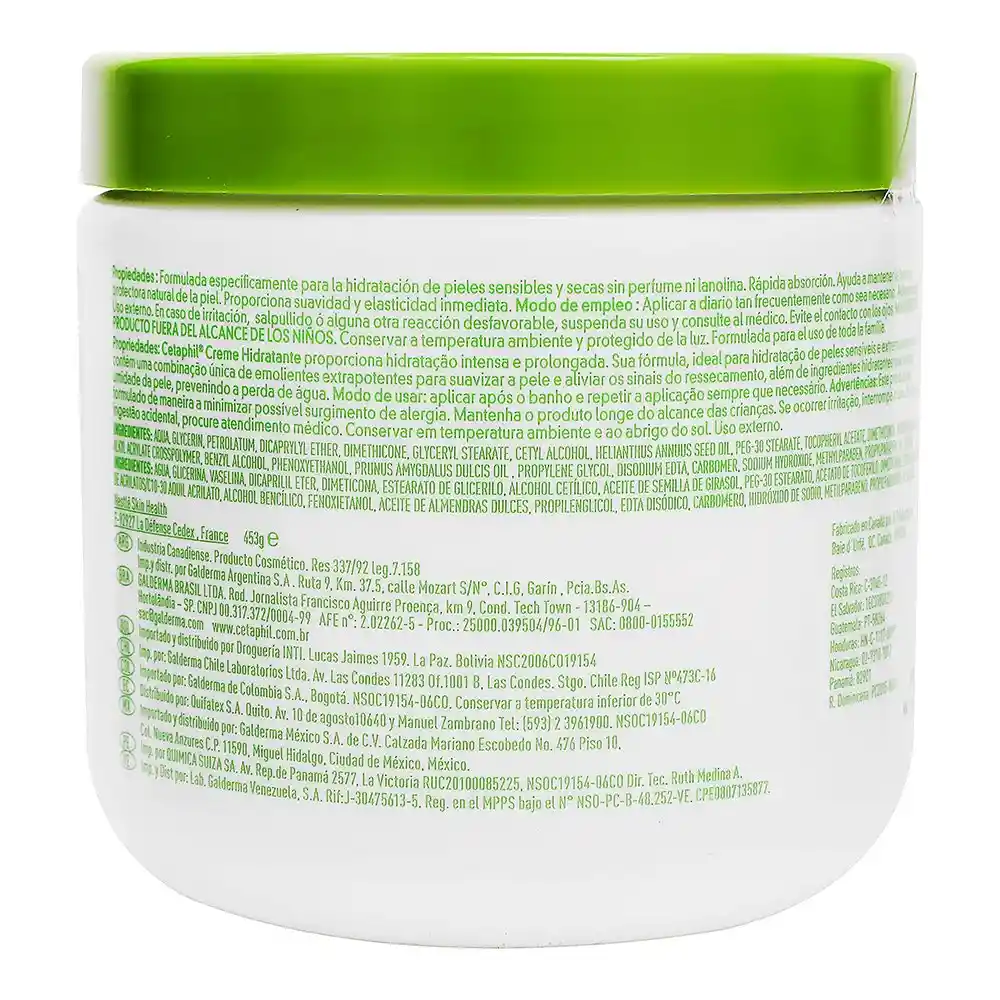 Cetaphil Hidratacion Corporal Dermo Cr.Humectan