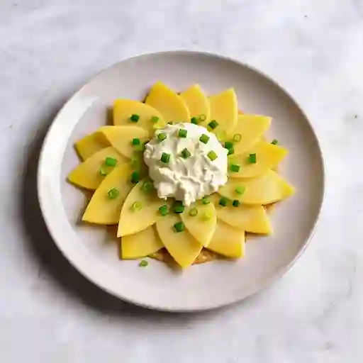 Palmito, Cebollin Y Queso Crema.