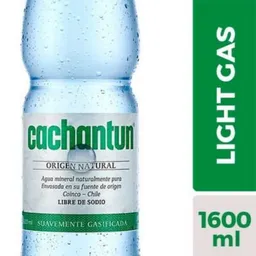 Cachantun Agua Mineral Ligth Gas 1.6 Litrros