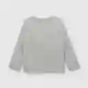Polera Mickey Para Bebé Niño Gris Talla 12/18m