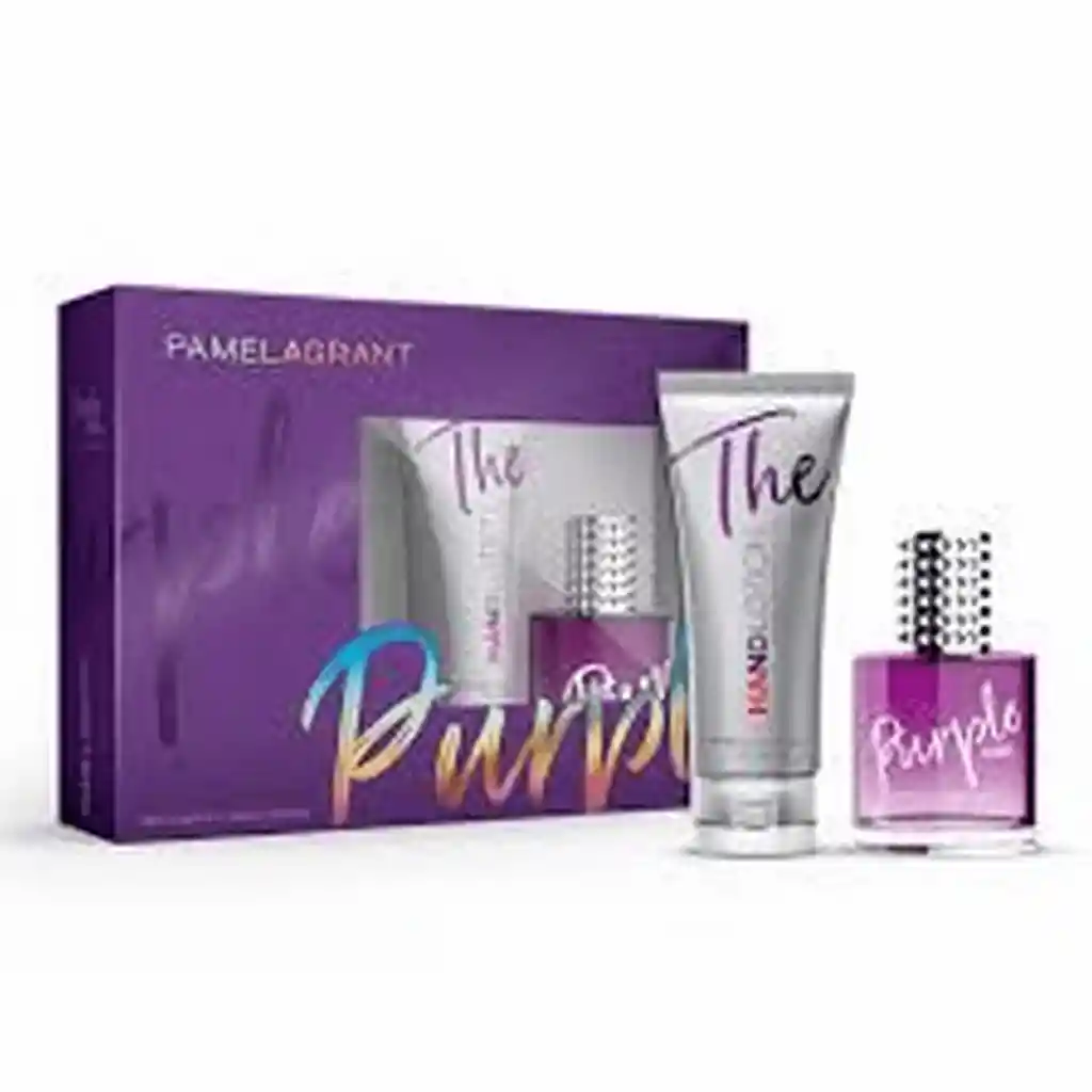 Pamela Grand Fragancia Purple Girl Y Crema De Manos Spa 2 U