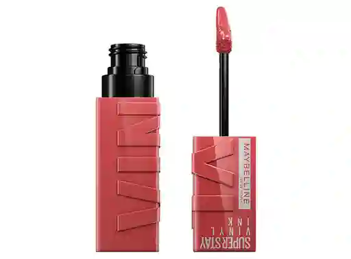 Maybelline Labial Líquido Vinyl Ink Peppy 115