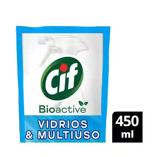 2 x Limpiavidrios Bioactive Dp Cif 450 mL
