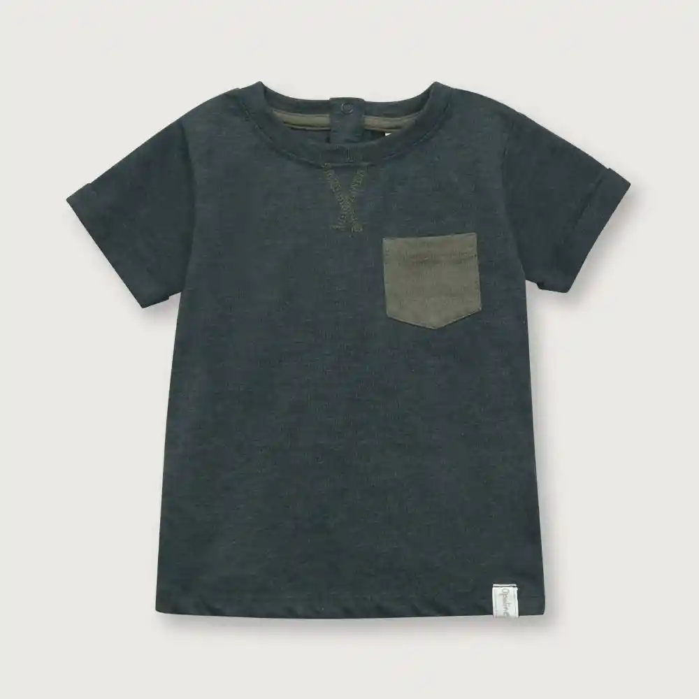 Polera De Niño Grafito Talla 4a