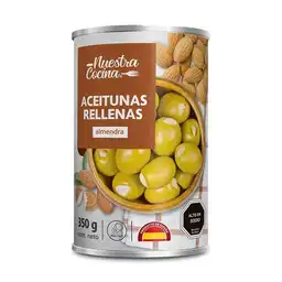 Nuestra Cocina Aceitunas Rellenas Con Almendra