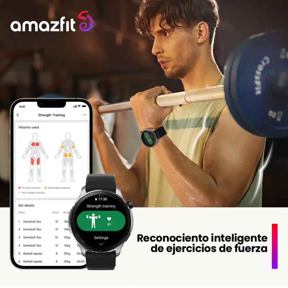 Amazfit Reloj Smartwatch GTR 4