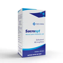 Sacrusyt Aerosol para Inhalación Oral (100 mcg)