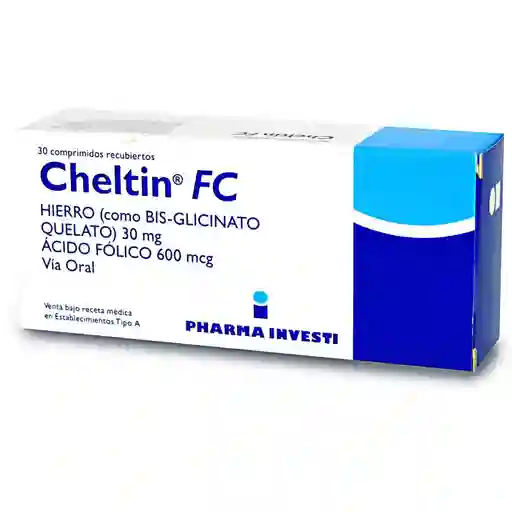 Cheltin Fc (30 mg / 600 mcg)