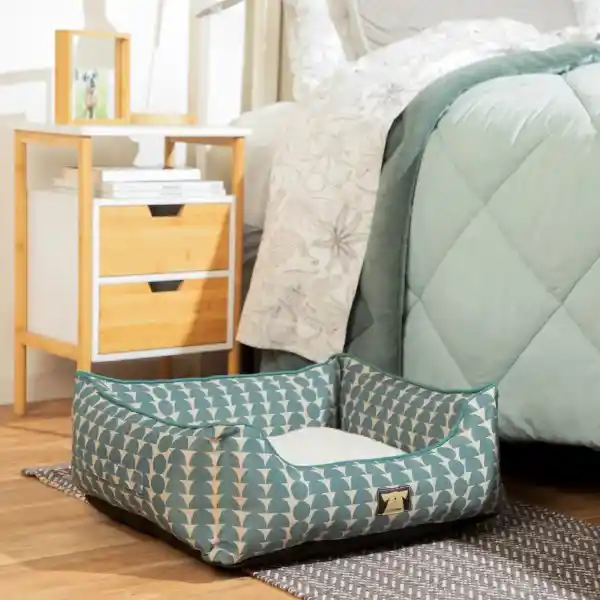 Cama Nido Mediana Estampada Perros 60 x 50 x 20 cm Casaideas