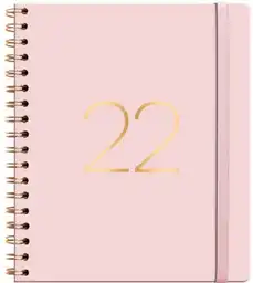 Agenda 2022 Pu Semanal Espiral Rosa