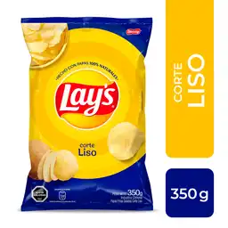  Lays Snack Papas Fritas Saladas Corte Liso 