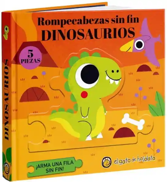 Rompecabezas Sin Fin. Dinosaurios - El Gato De Hojalata