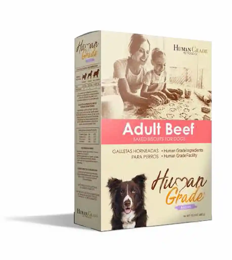 Human Grade Galleta Clásicas Carne de Vacuno