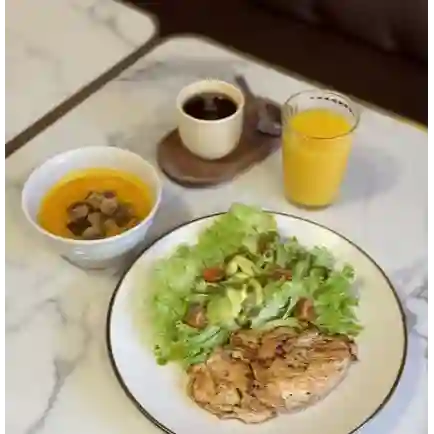 Menú Pollo a la Plancha