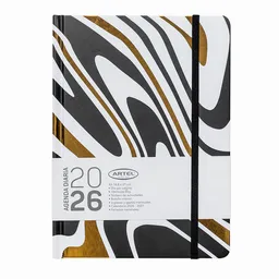 Artel Importado Agenda 2026 Dxp Black & Gold