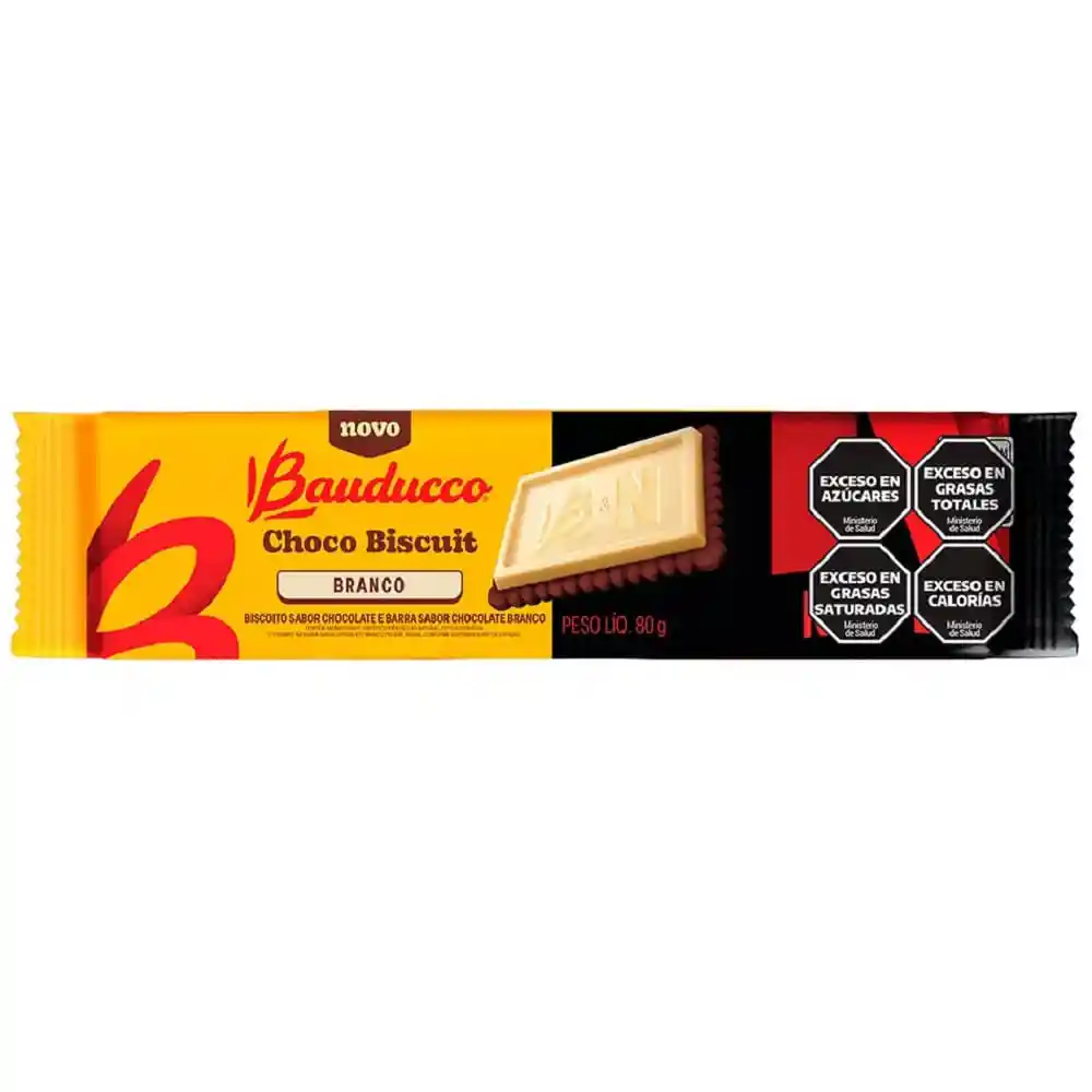 Galletitas Bauducco Chocobiscuit-cho Blanco