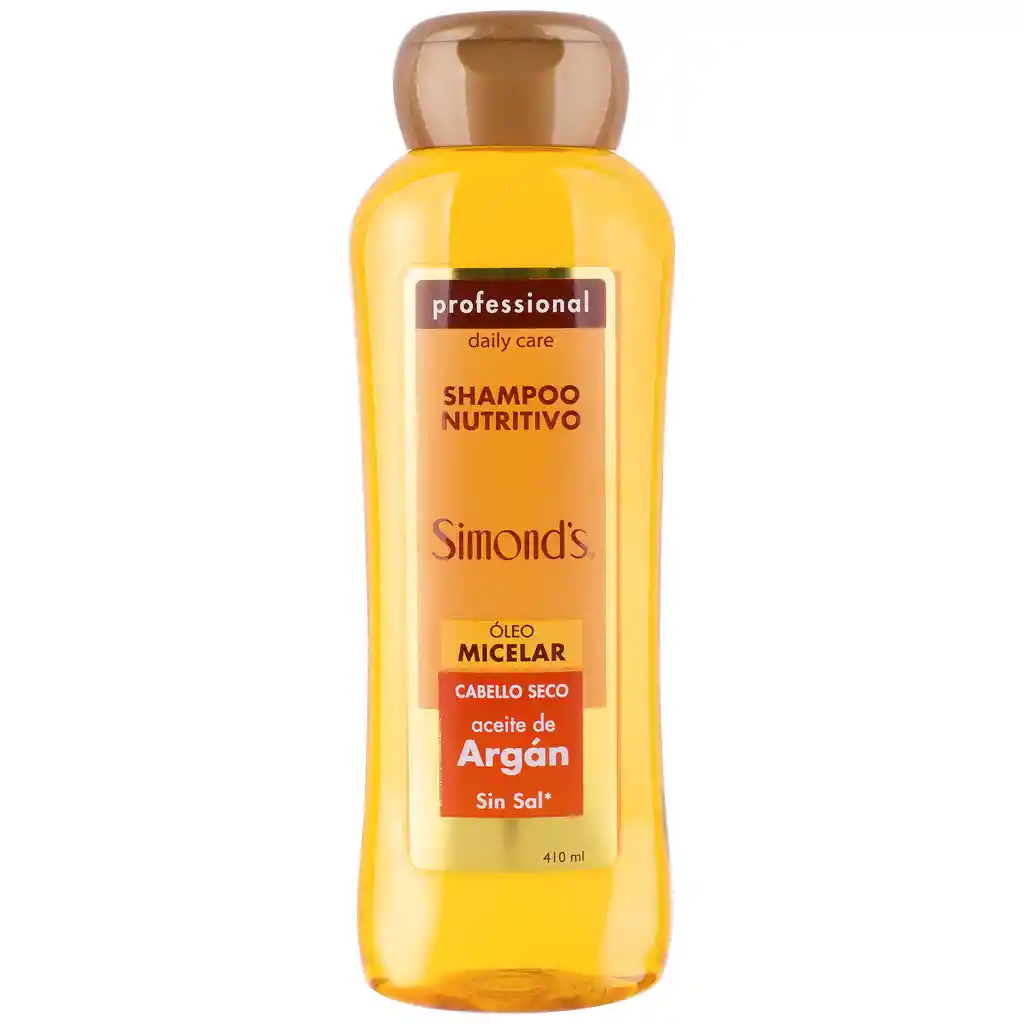 Simonds Shampoo Daily Care Nutre y Alisa con Aceite de Argán
