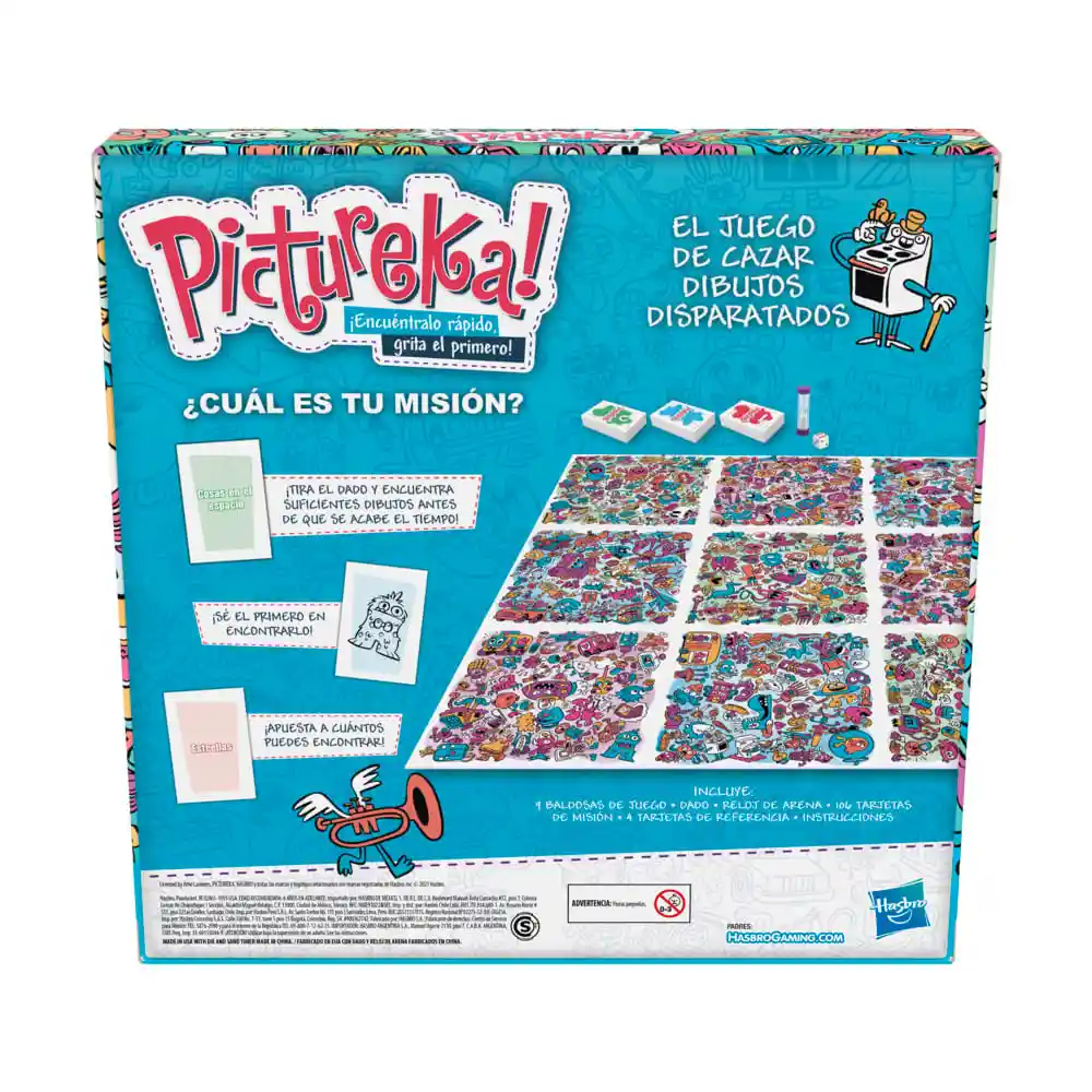 Pictureka Juego de Mesa Cazar Dibujos