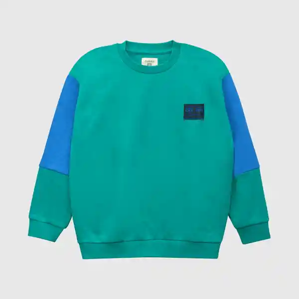 Polerón Digital de Niño Green / Verde Talla 3A Colloky