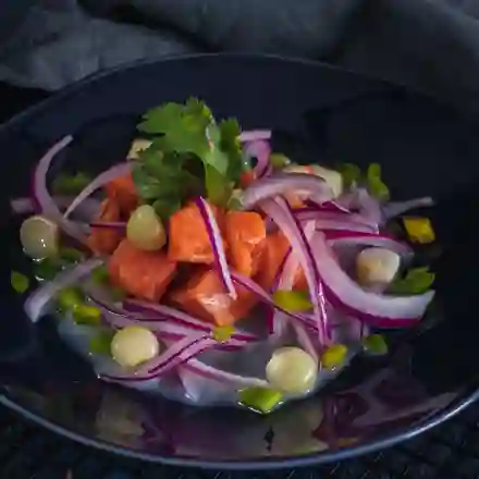 Ceviche Salmón