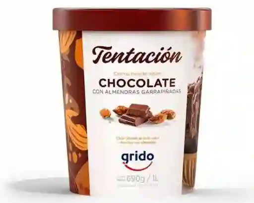 Tentación chocolate almendras 1 lt