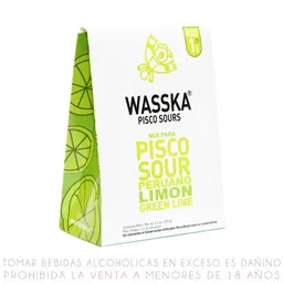 Pisco Sour Wasska Peru Polvobase Mix Limon
