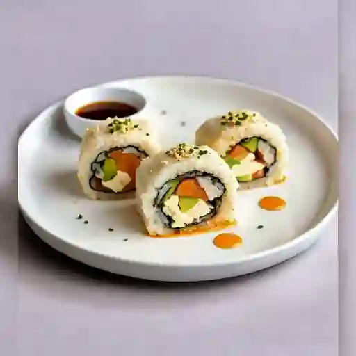 Roll salmón cream cheese