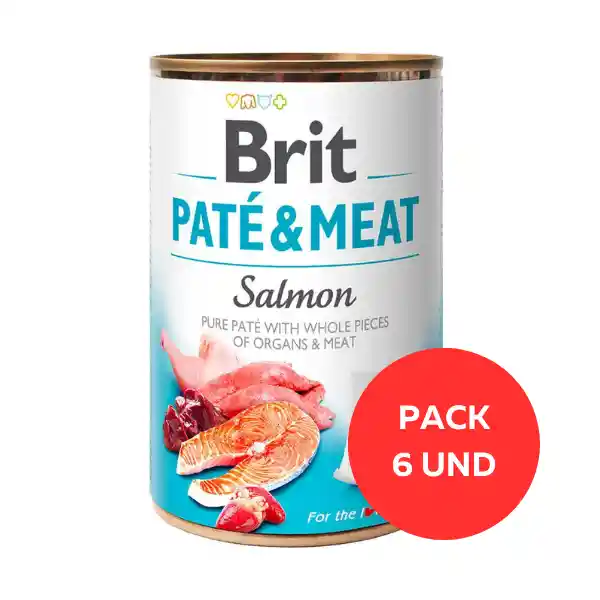 Brit Paté Para Perro &Amp Meat Salmón