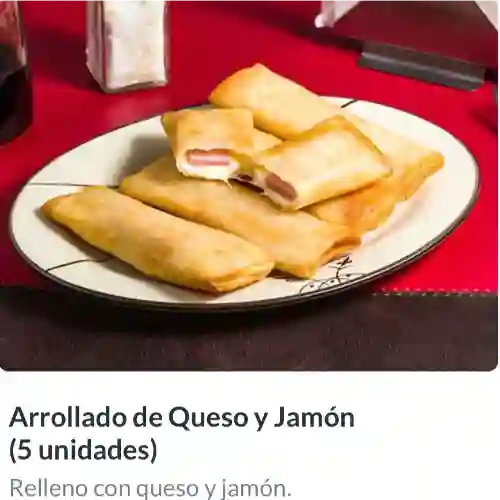 Arrollado Queso Jamón