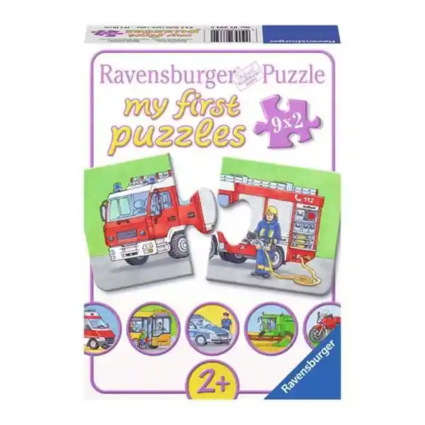 Ravensburger Rompecabezas Vehículos de Emer