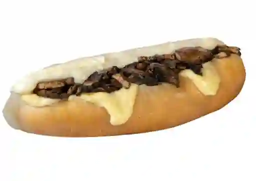 Salchicha Champiñon Queso Pan Xl