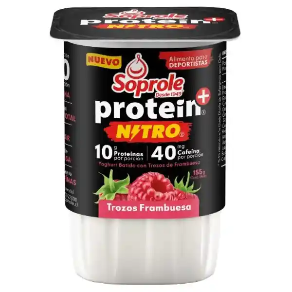Soprole Yogurt Protein Energy Trozos Framb