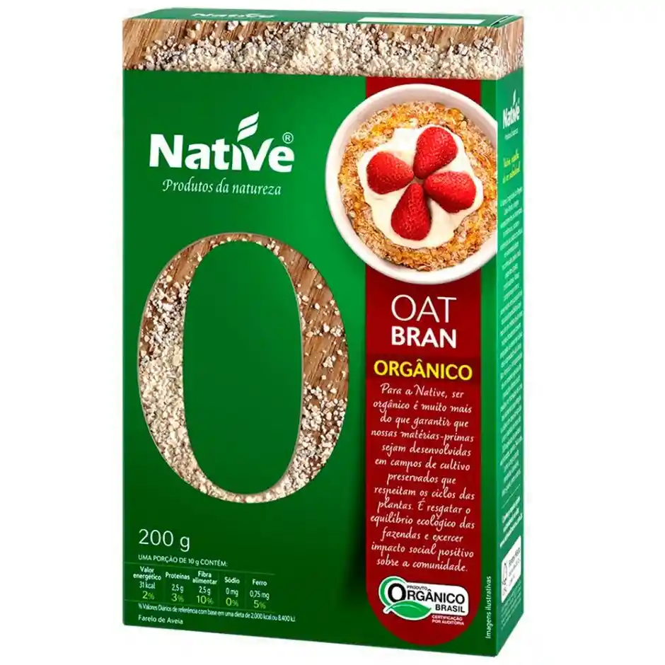 Native Salvado de Avena Orgánico