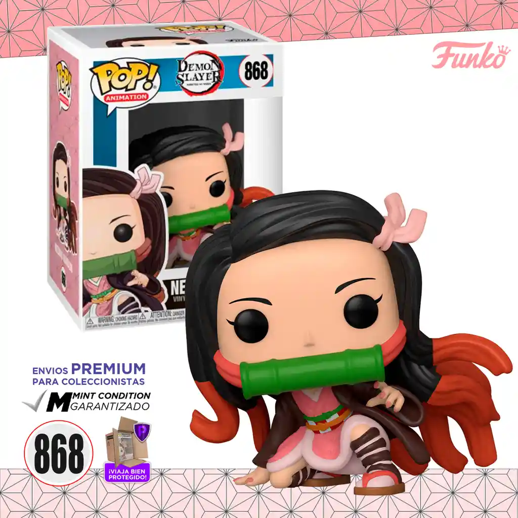 Funko Pop! Figura de Colección Animation Demon Slayer Nezuko