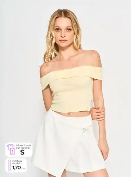 Tally Weijl Polera Stscolada-Am Amarillo S OI25