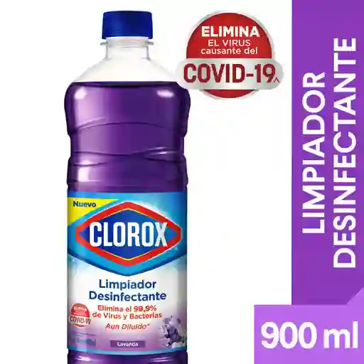 Clorox Limpiador Desinfectante con Aroma a Lavanda