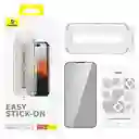 Baseus Lámina Protectora Anti Espía HD iPhone 15 Serie Sapphire