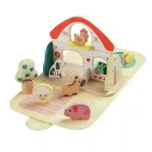 Hape Juguete Farm House Faith - E8538