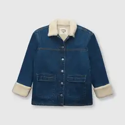 Chaqueta de Niña Con Chiporro Denim Talla 3A Colloky